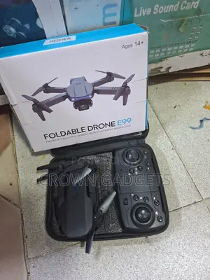 Portable E99 Drone With Obstacle Avoidance 2.4ghz Remote
