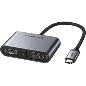Ugreen Cm162 4-in-1 Usb-C to Hdmi + Vga+Usb 3.0adapter With Pd(100w)