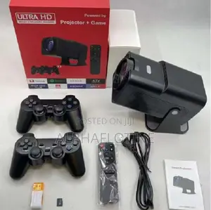 Android Smart Projector Hy-320 With Gaming Console–Big Screen + Gaming