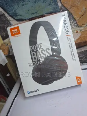 JBL 520 on-Ear Headphones Pure Bass Hands-Free Calls