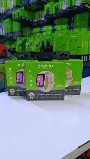 Oraimo Watch 5lite 2.01" Hd Screen,Full Control Smartwatch