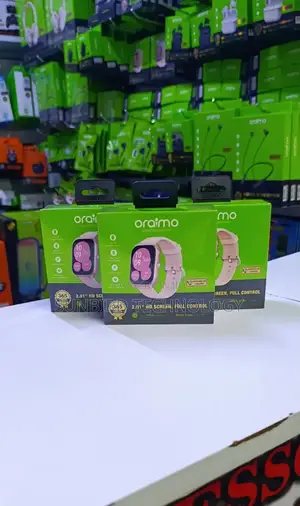 Oraimo Watch 5lite 2.01" Hd Screen,Full Control Smartwatch