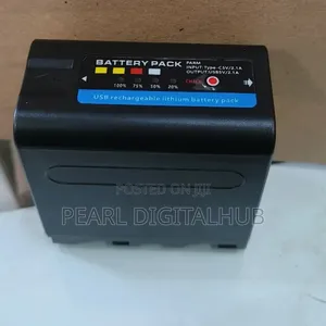 Np-F980 7800 Mah Digital Camera Battery