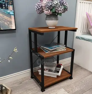 Office Book Cases; 3-Tier Multi-Purpose Storage Bookcase