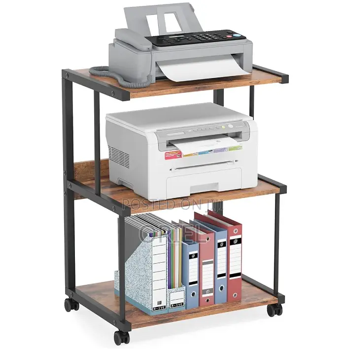 Office Book Cases; 3-Tier Multi-Purpose Storage Bookcase