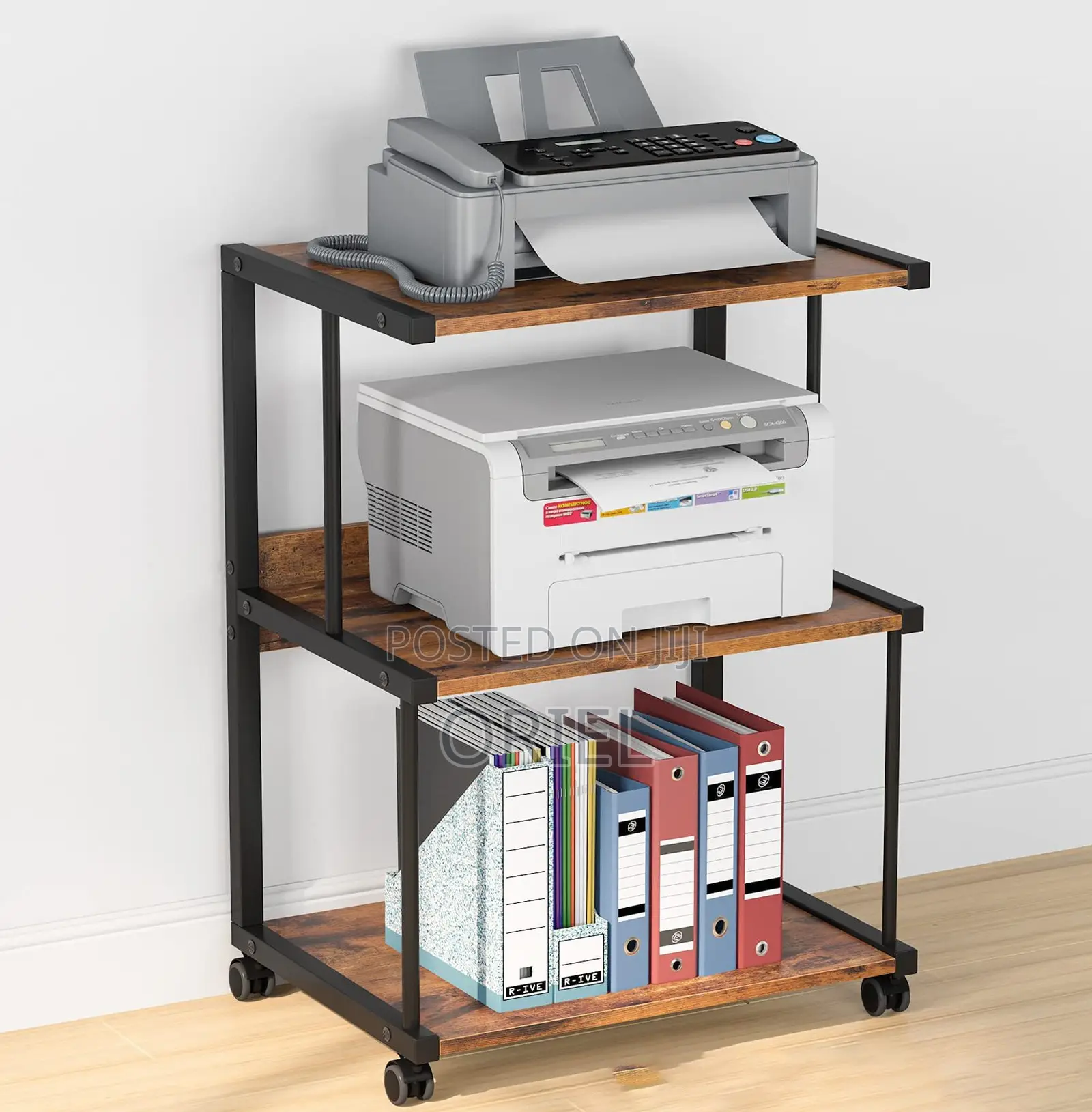 Office Book Cases; 3-Tier Multi-Purpose Storage Bookcase