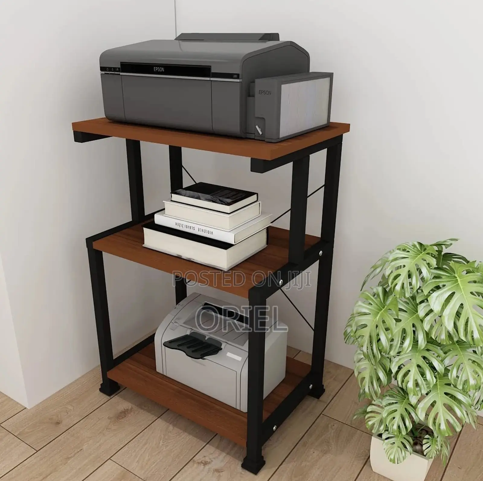 Office Book Cases; 3-Tier Multi-Purpose Storage Bookcase