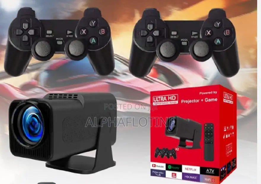Hy320 Android 13 Projector With Gaming Console ,Native Full Hd 1080p
