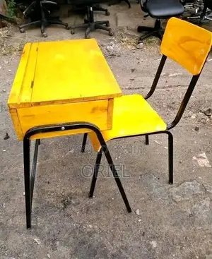 School Furniture; Classroom Learning Desk and Seat Set