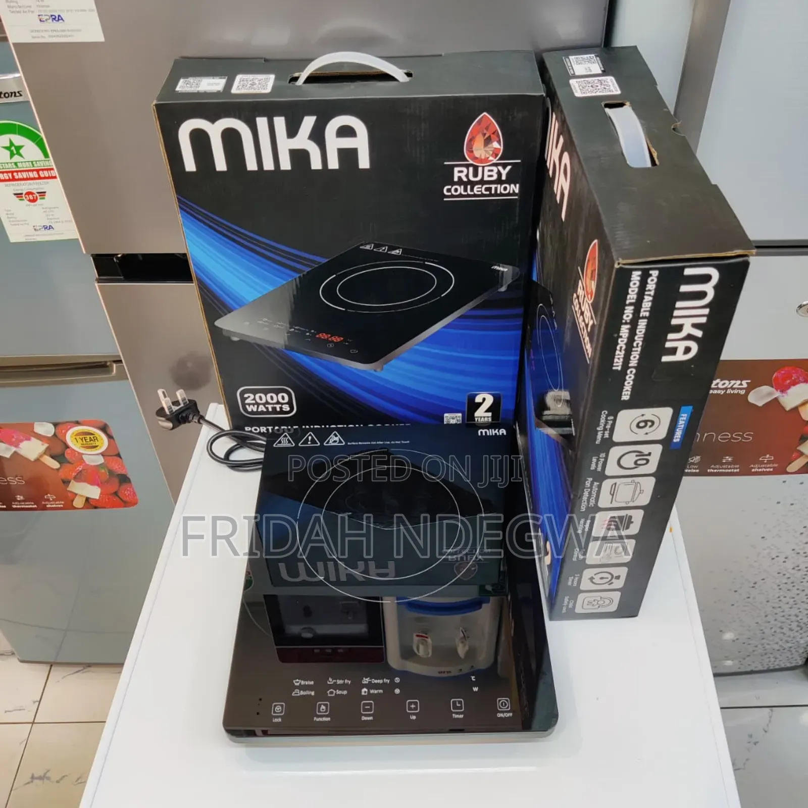 *Mika Portable Induction Cooker Single