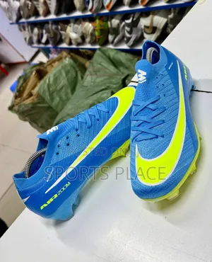 Azul Vapor 16 Soccer Boots - Air Zoom