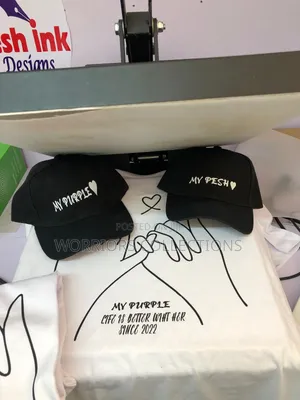 Black Branded Caps