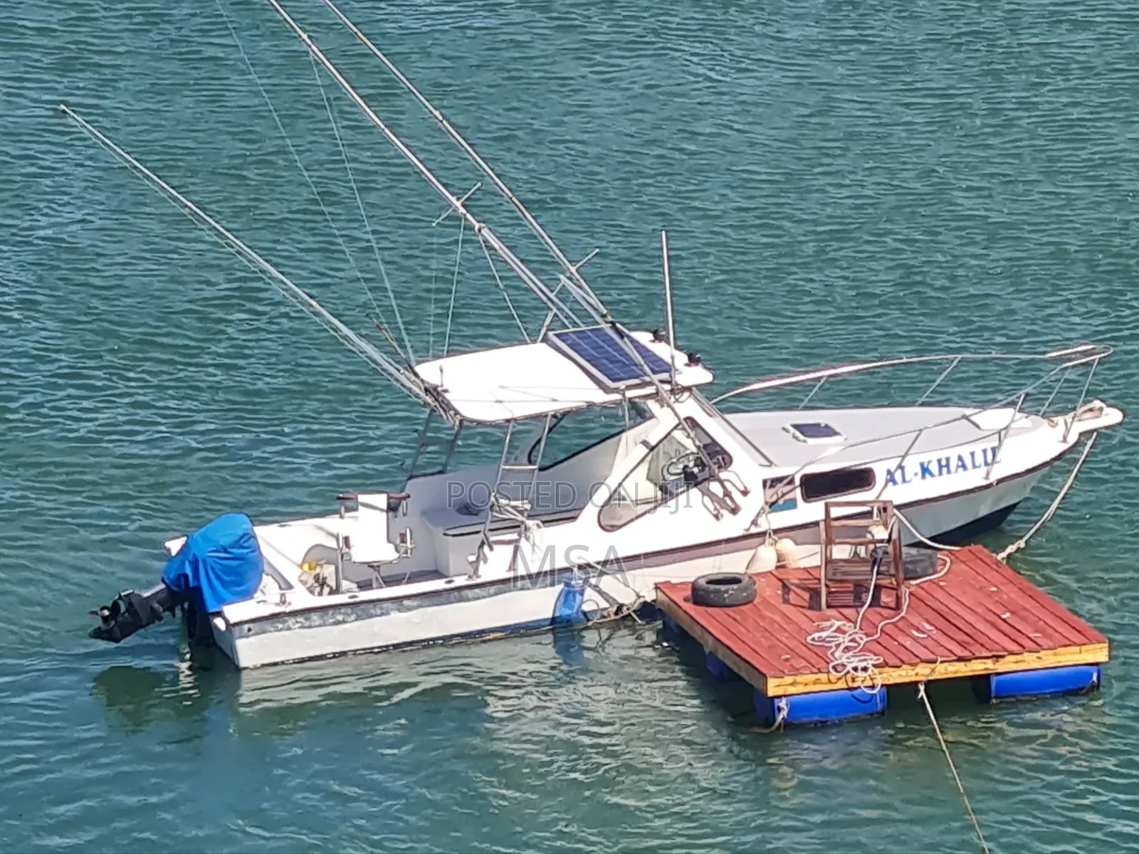 Boat With 115hp 4 Strock Engine