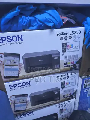 Epson Ecotank L3250 Print Scan Copy Wifi Guaranteed Genuine 100%