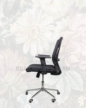 Barn Origin Mid-Back Chair | Executive Finish, Strong Chrome Base