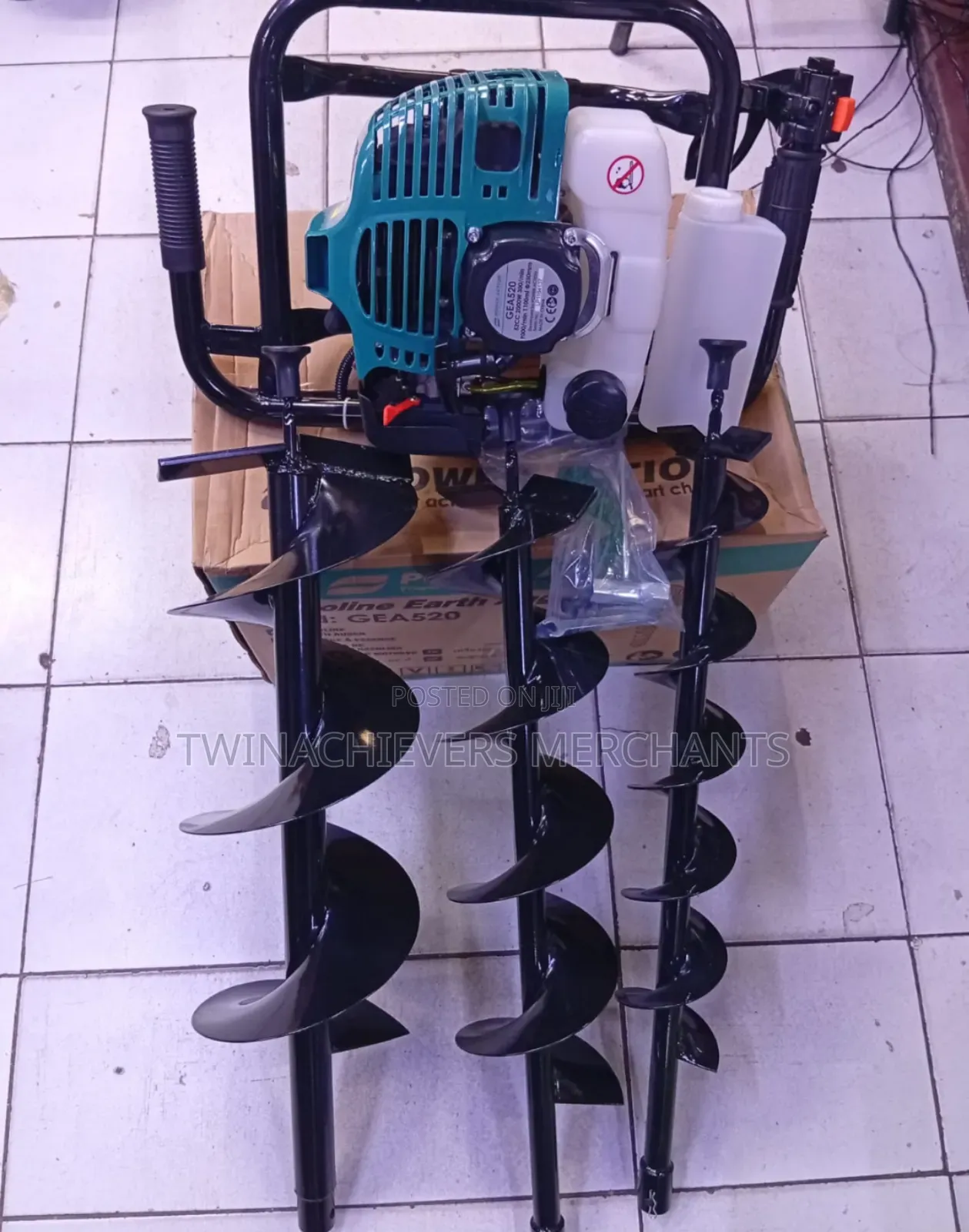 2 Stroke Earth Auger Machine (52cc) 3bits
