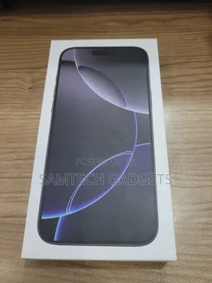 New Apple iPhone 16 Pro Max 256 GB Black