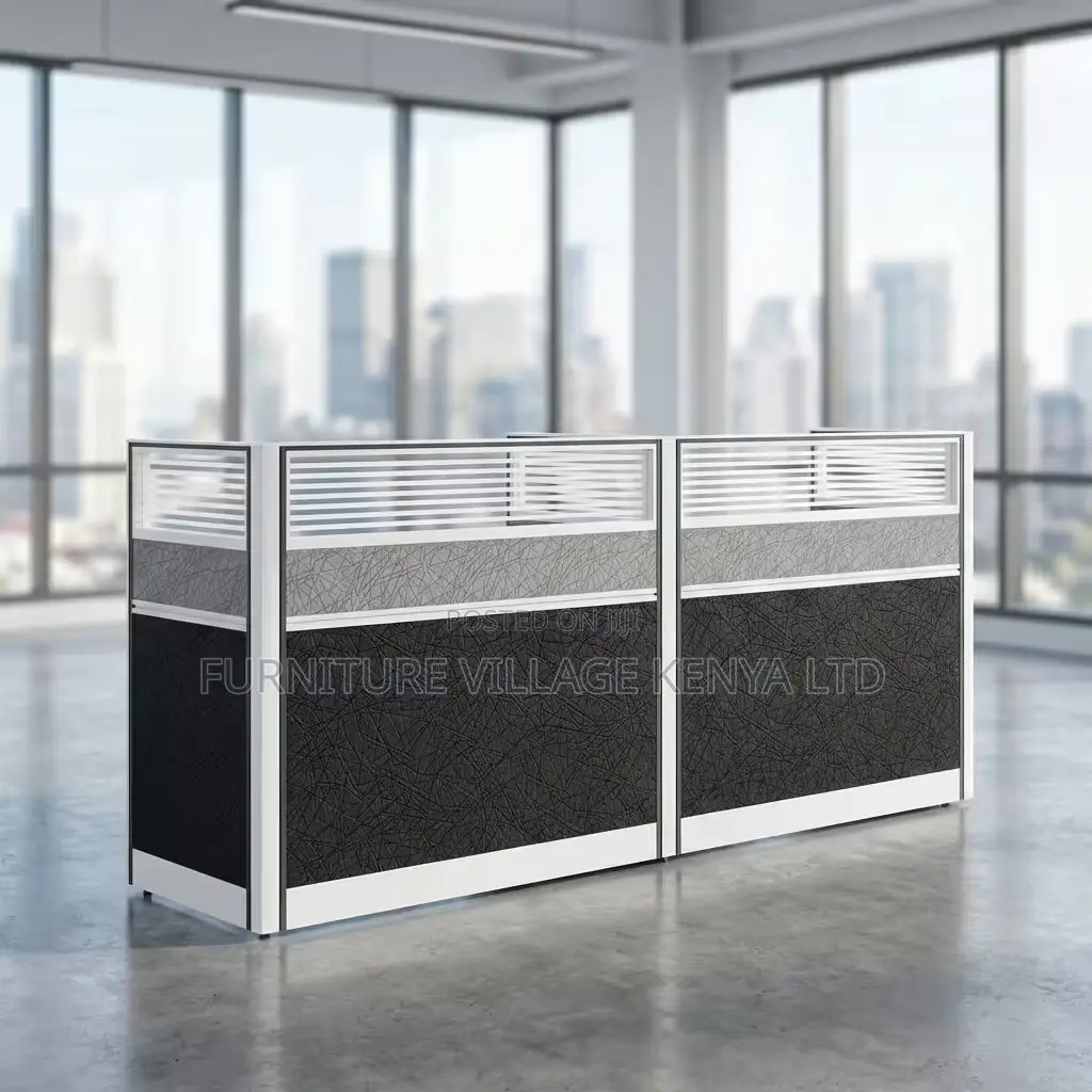 Workstation; 2-seater Straight Modular Workstation