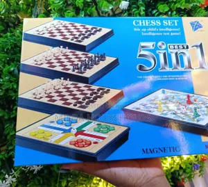 New 5 in 1 Board Games