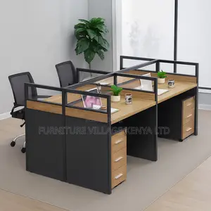 Workstation; Four-way Modular Workstation