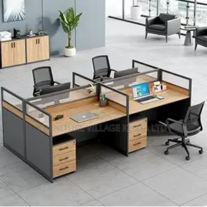 Workstation; Four-way Modular Workstation