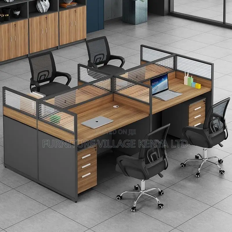 Workstation; Four-way Modular Workstation