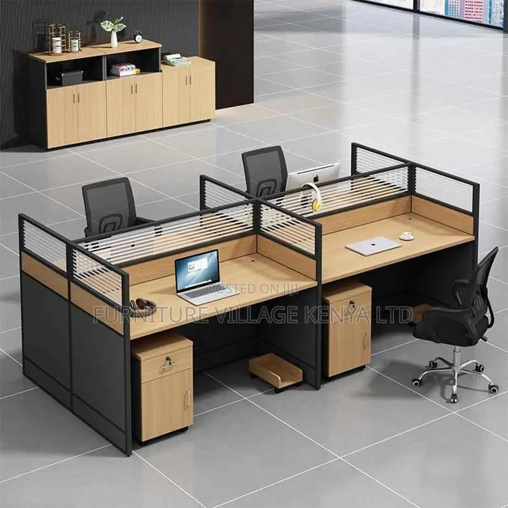 Workstation; Four-way Modular Workstation