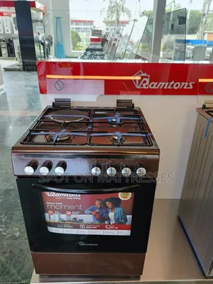 Ramtons Standing Cooker 3 Gas + 1 Electric Size 60x60. Free Delivery.