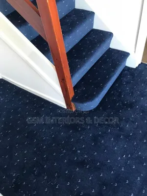 Executive Office Carpets Wall to Wall Blue Patterns