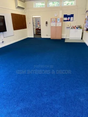 Royal Blue Wall to Wall Carpets in 8mm Thick