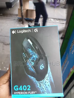 Logitech G402 Hyperion Fury FPS Gaming Mouse.