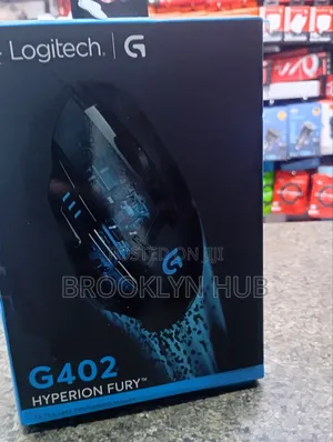 Logitech G402 Hyperion Fury FPS Gaming Mouse.