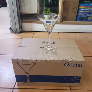 6pc Ocean Madison Cocktail Glass 285ml / Martini Glass 285ml