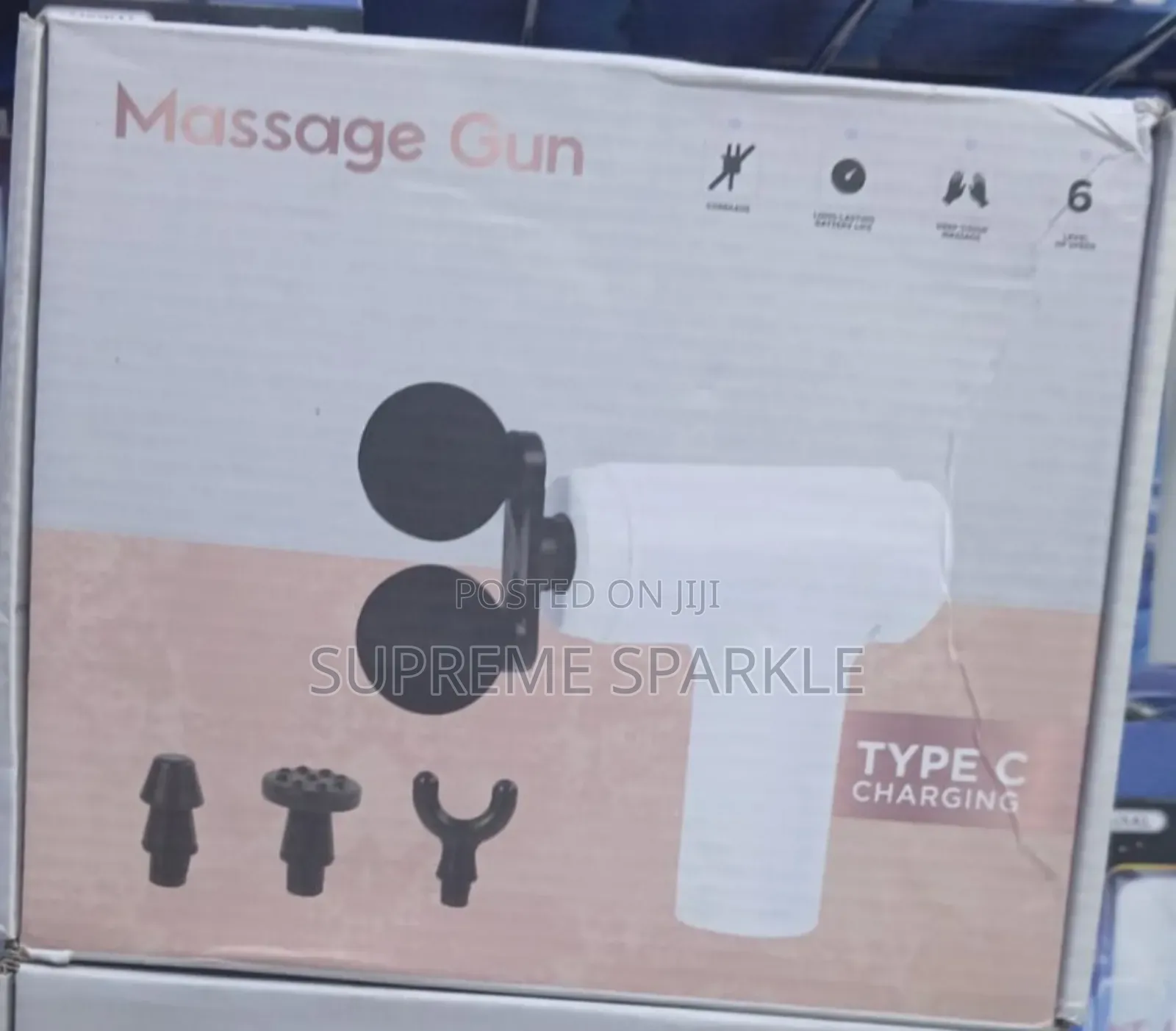 Massage Gun 2-Head Usb Charging
