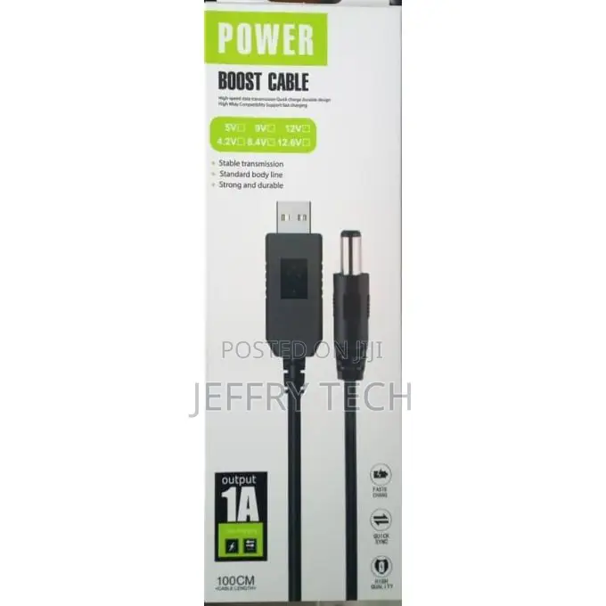 Usb Power Boost Cable 5v to 12v