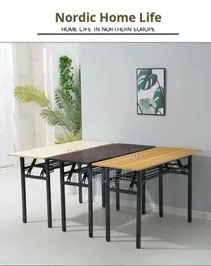 Office Foldable Table : Conference Training Foldable Table