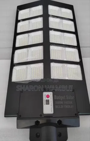 New 3000w Solar Street Light With Pole/3000w Solar Street Light