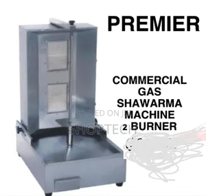 Commercial Gas Shawarma Machine 2 Burner