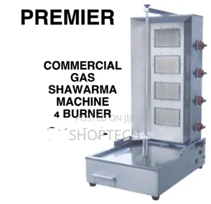 Commercial Gas Shawarma Machine 4 Burner