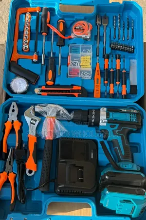 36 Volts Cordless Drill Set With Rechargeable Battery