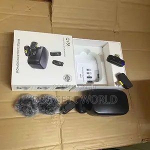 3. Qy88 Wireless Mic With Long Battery Life Case