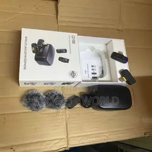 Qy88 Professional Wireless Lavalier Mic Set