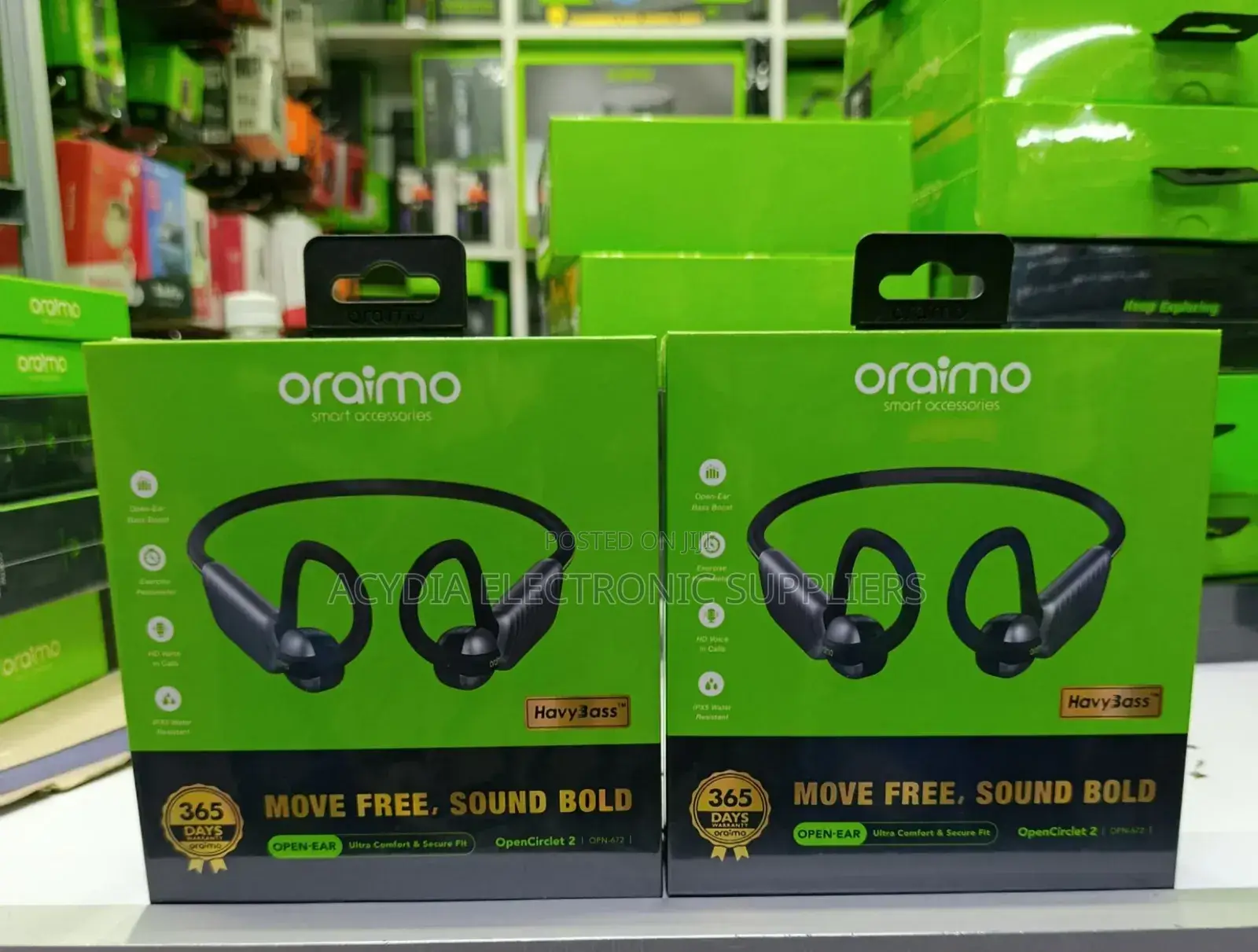Oraimo Opencirclet 2 Opn -672 Open Ear Bluetooth Earbuds