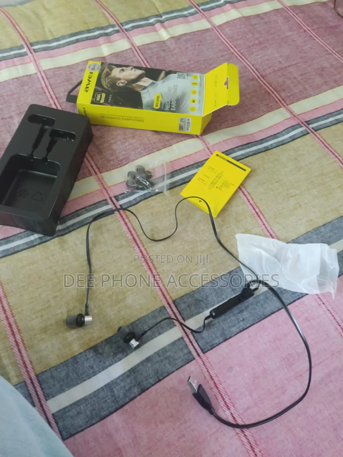 Awei B932bl Bluetooth Neckband Earphones