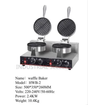 Double Ideal Waffle Baker