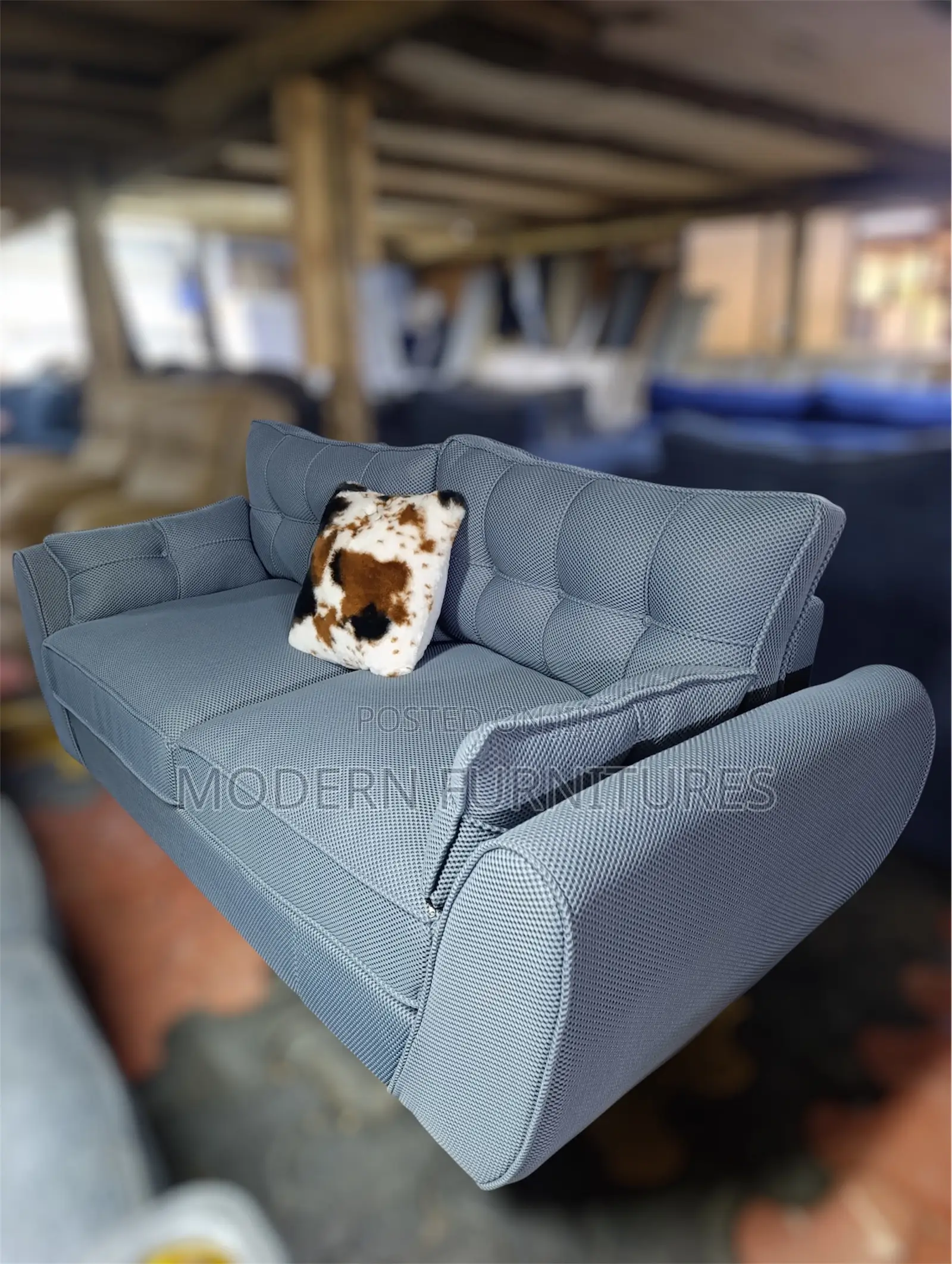 Elegant Grey 3 Seater Sofa/3 Seater Sofa