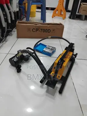 Manual Foot Operated Hydraulic Cable Crimping System