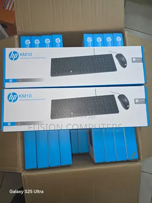 Hp Km10 Wired Usb Keyboard And Mouse