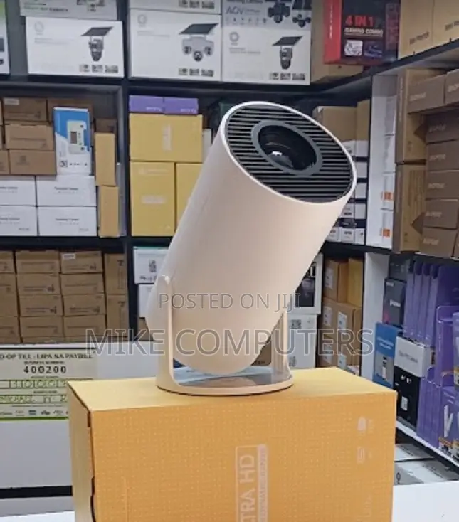 Hy300 Mini Projector Wifi6 Bluetooth Android Portable
