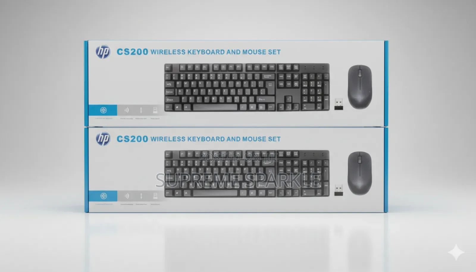 Hp Cs200 Wireless Keyboard and Mouse Set.